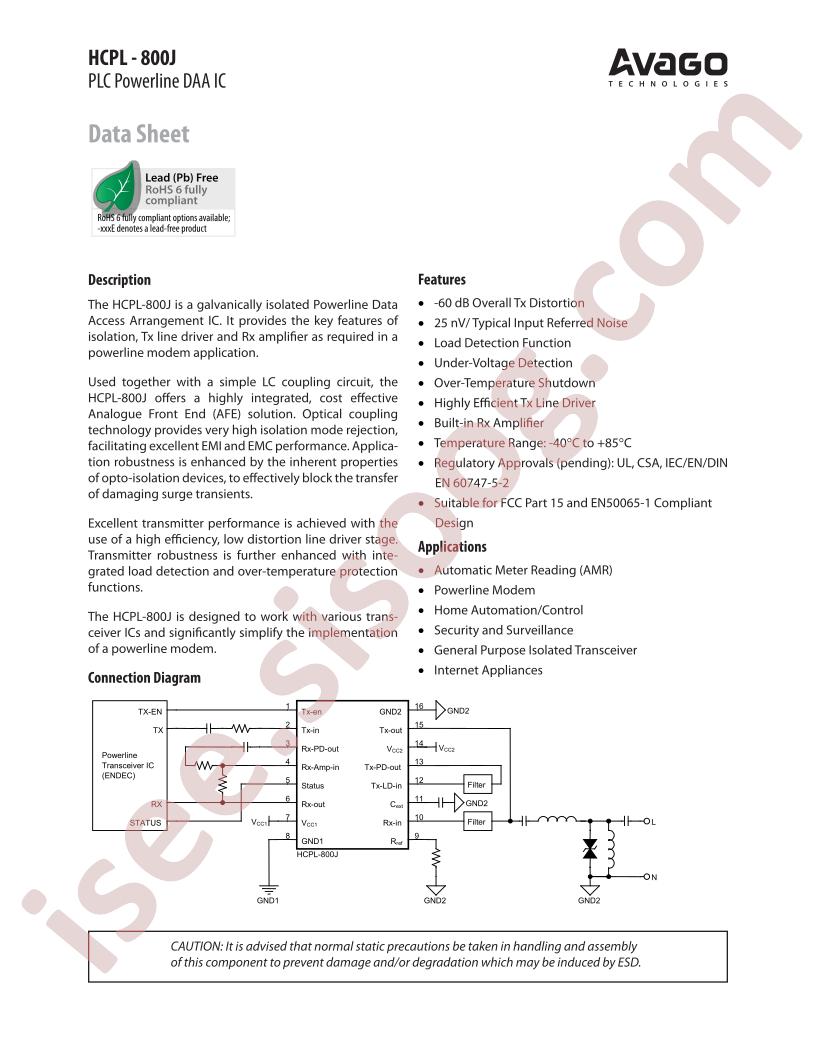 HCPL-800J