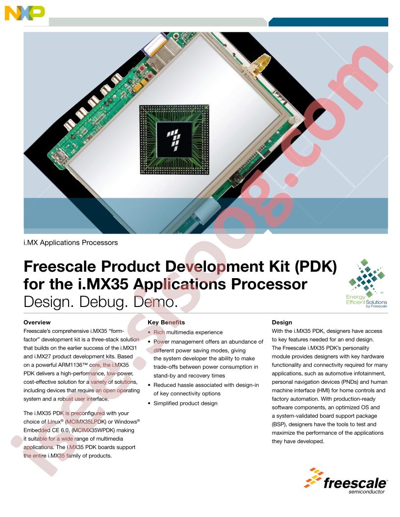 i.MX35 PDK