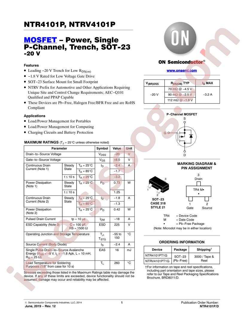 NTR(V)4101P