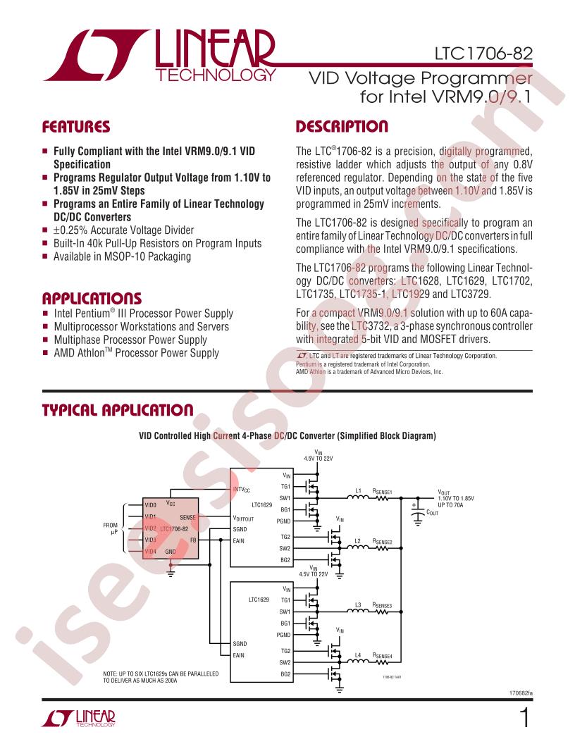 LTC1706-82