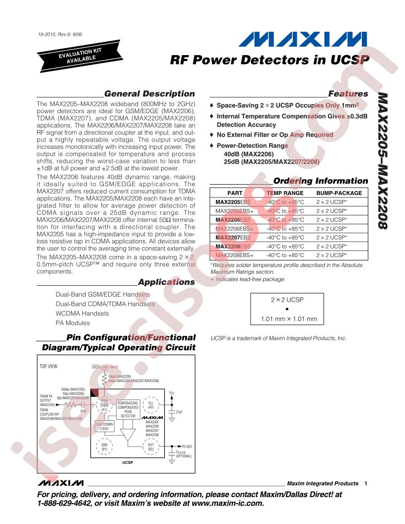 MAX2205-08