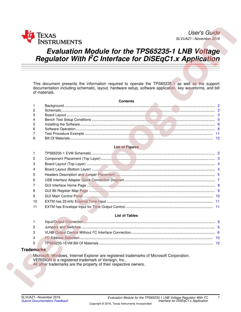 TPS65235-1EVM User Guide