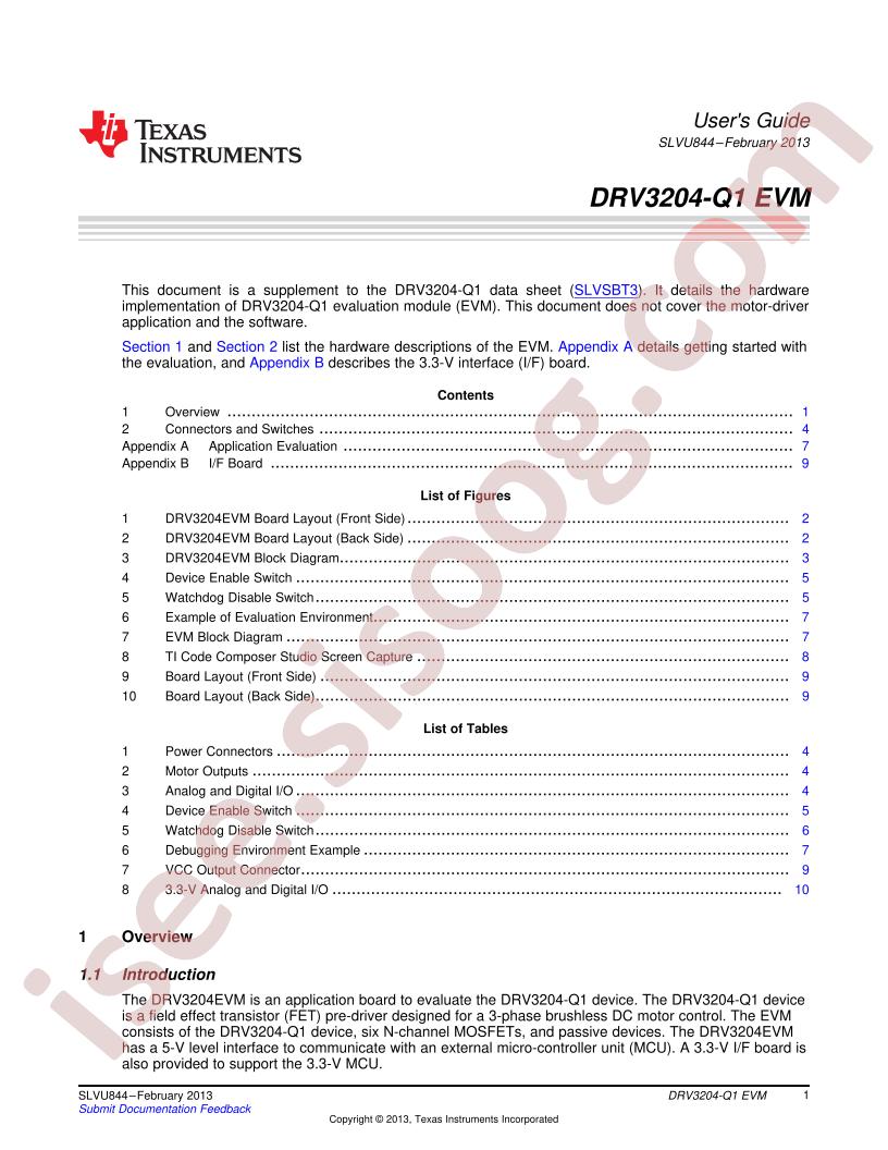 DRV3204EVM User Guide