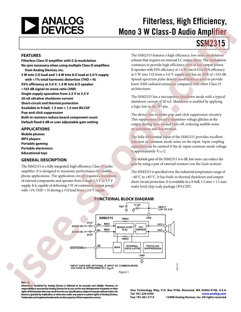 SSM2315