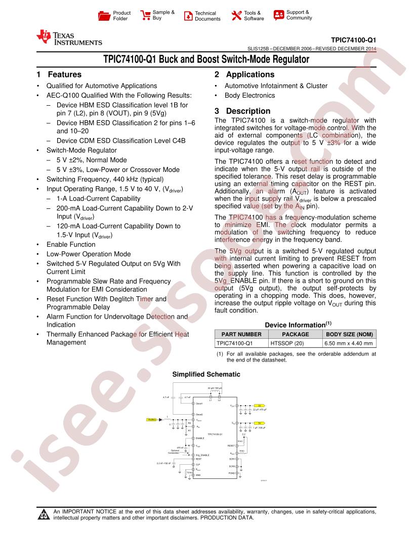 TPIC74100-Q1