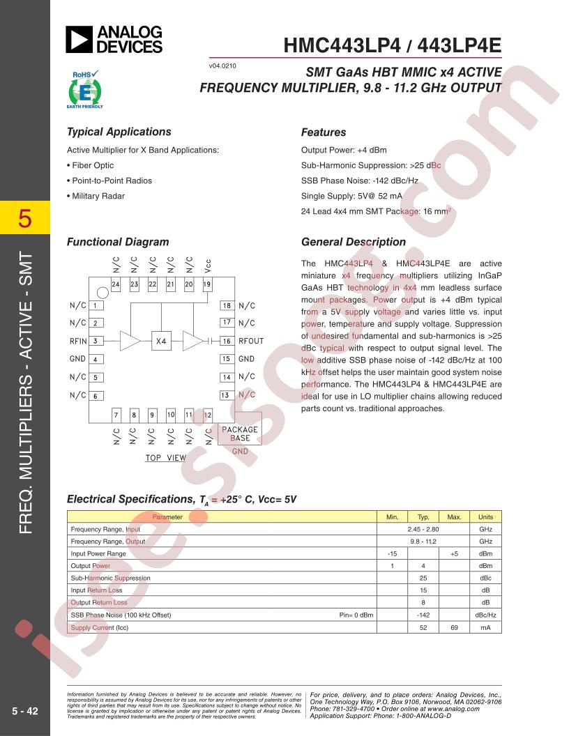 HMC443LP4(E)