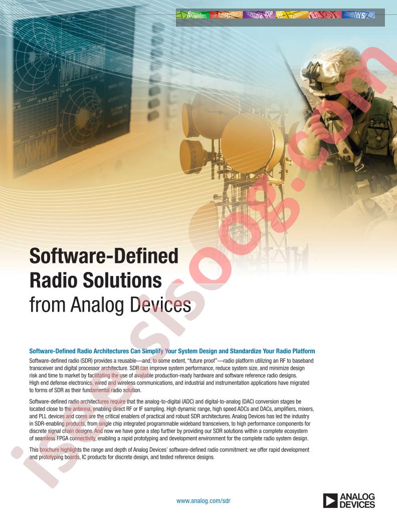 Software-Defined Radio Solutions Brochure