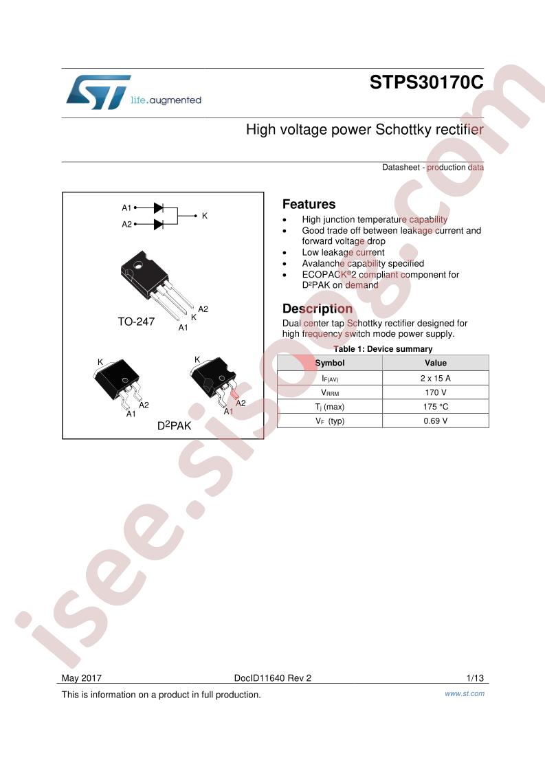 STPS30170C