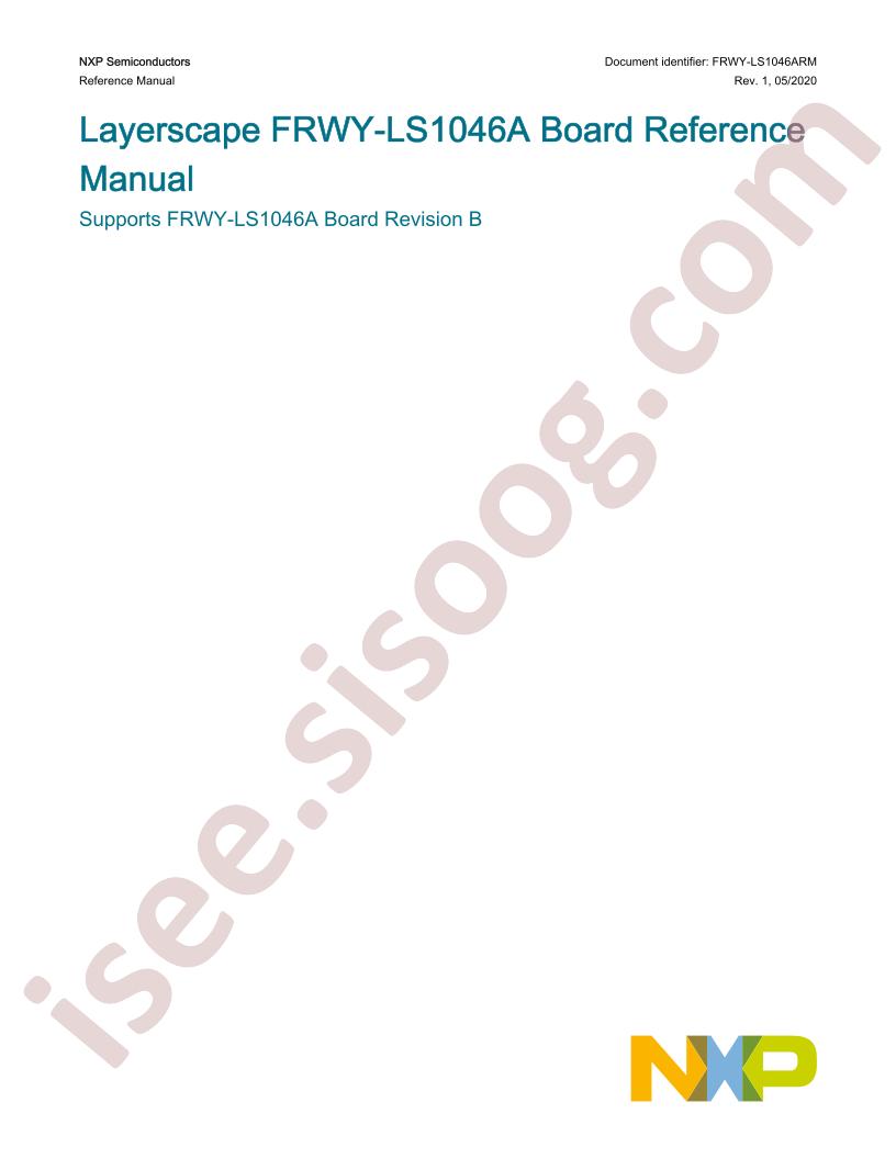 FRWY-LS1046A Ref. Manual