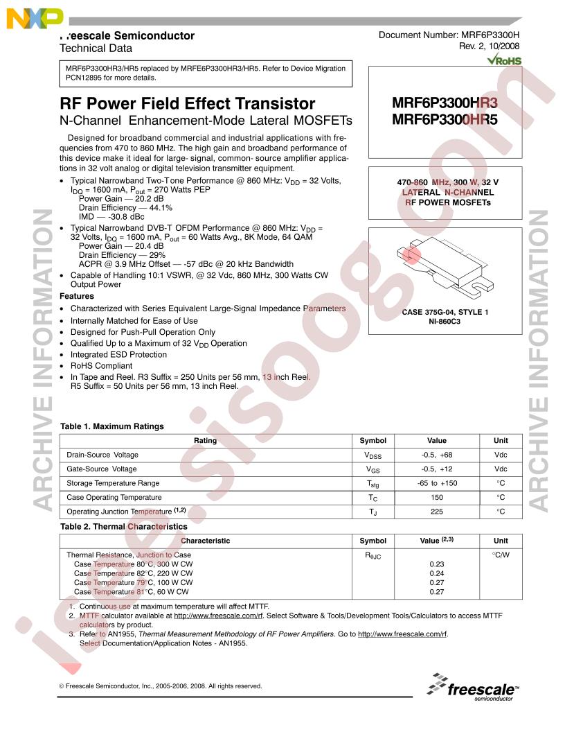 MRF6P3300H