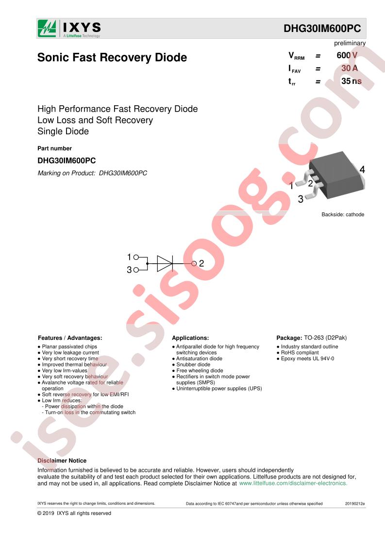 DHG30IM600PC