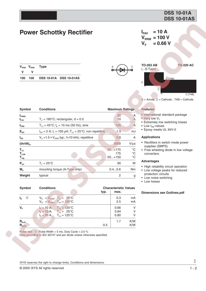 DSS10-01A/AS