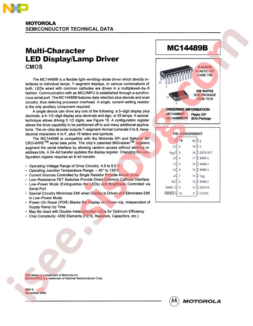 MC14489B