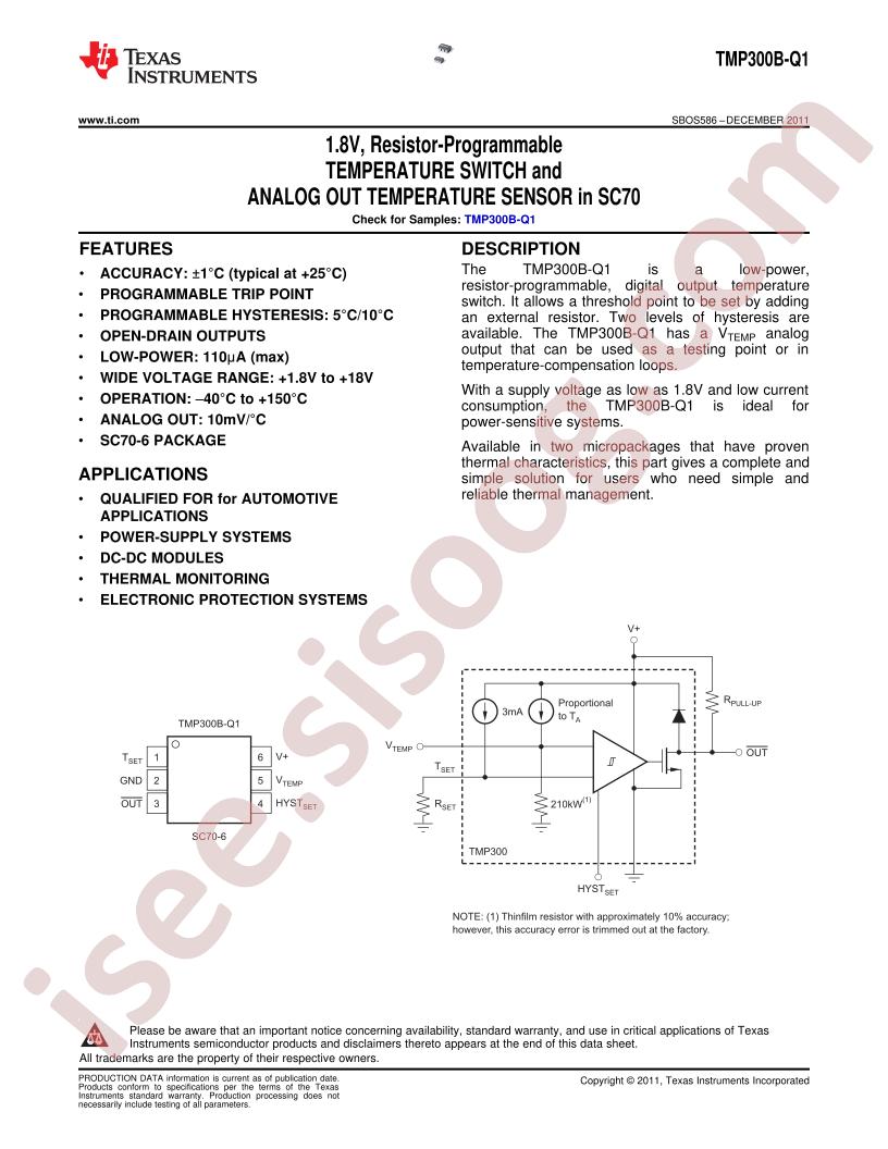 TMP300B-Q1