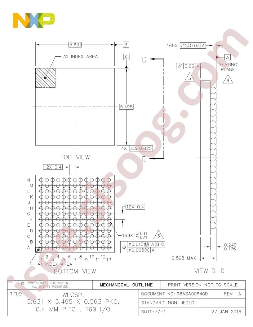 169-WLCSP Pkg Drawing