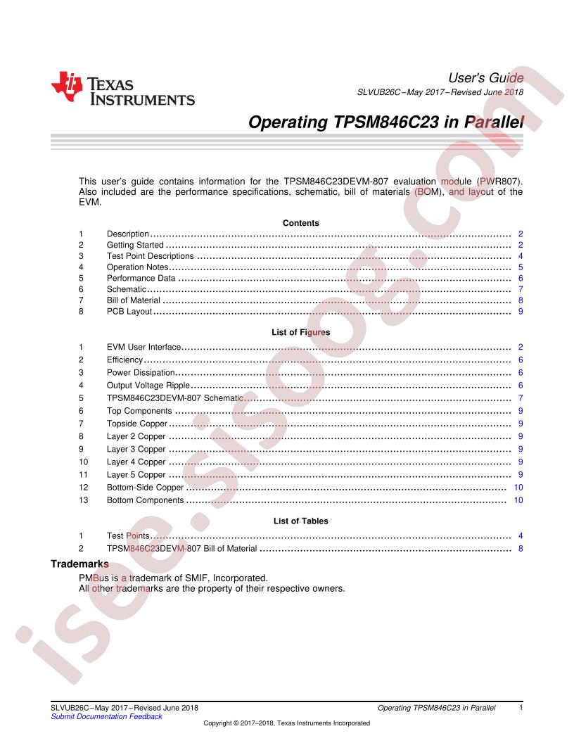 TPSM846C23DEVM-807 User Guide