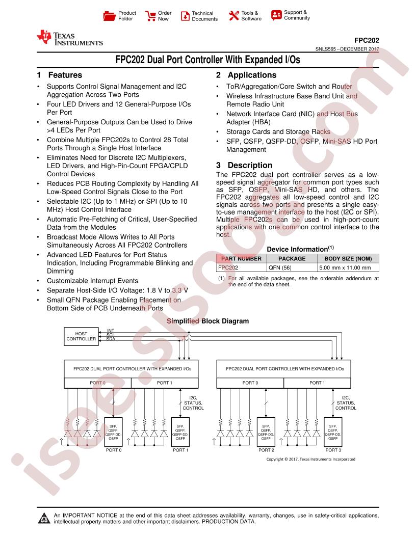FPC202 Datasheet