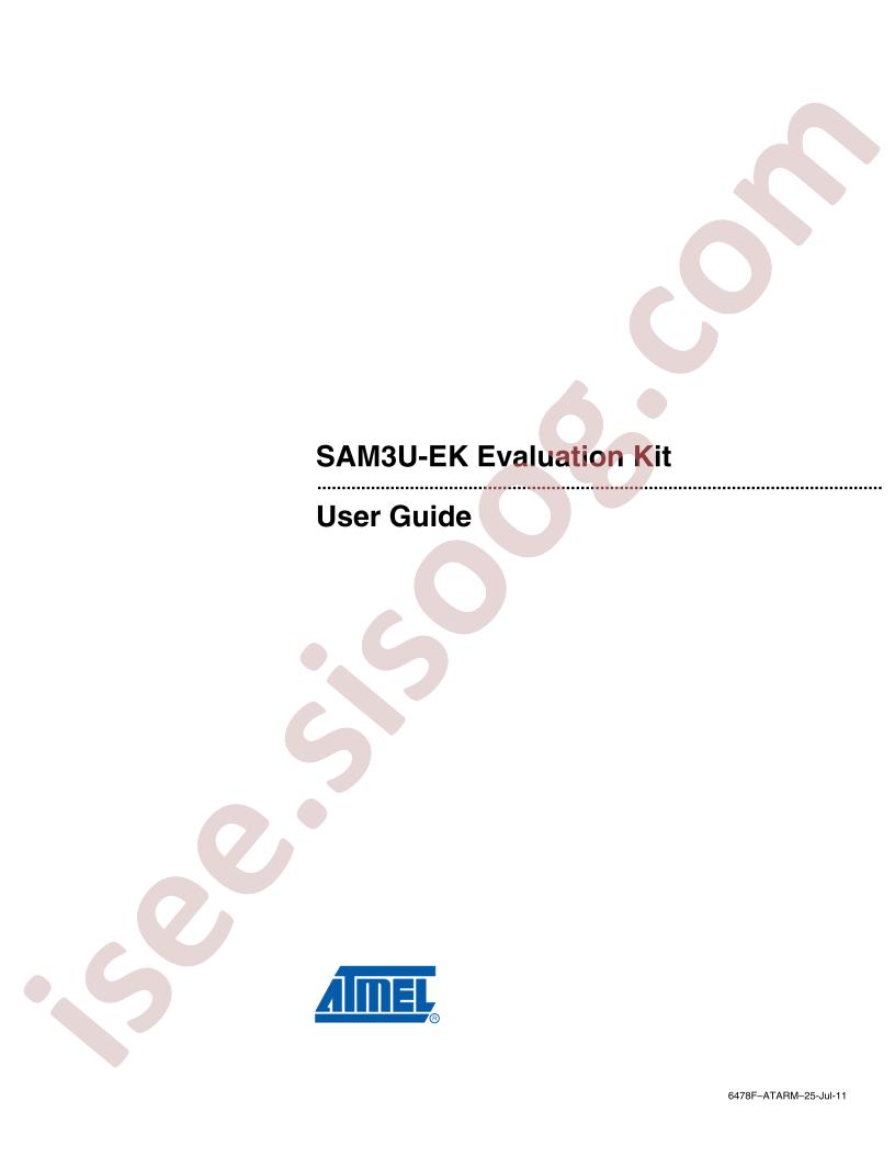 SAM3U-EK Guide