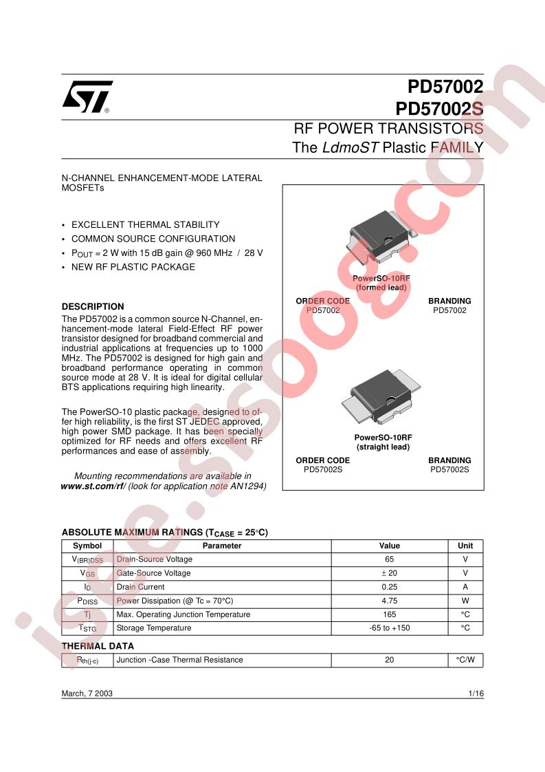 PD57002(S)