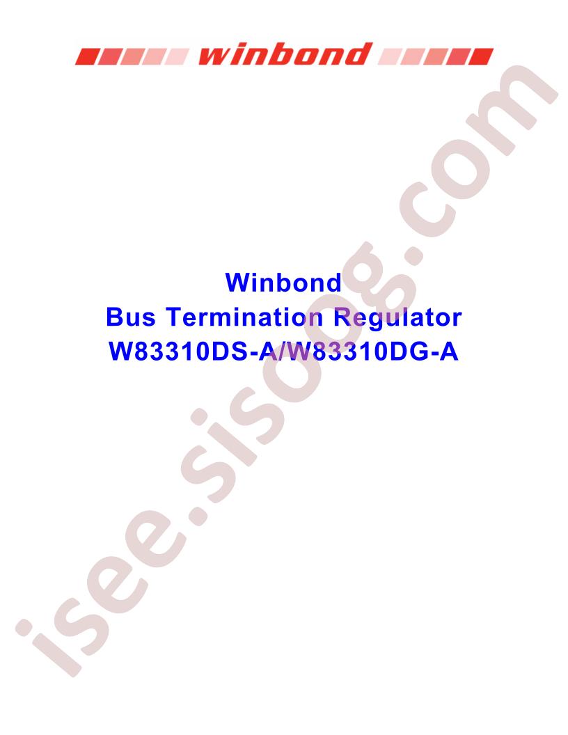 W83310DS/DG-A