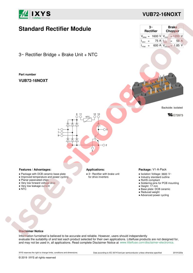 VUB72-16NOXT