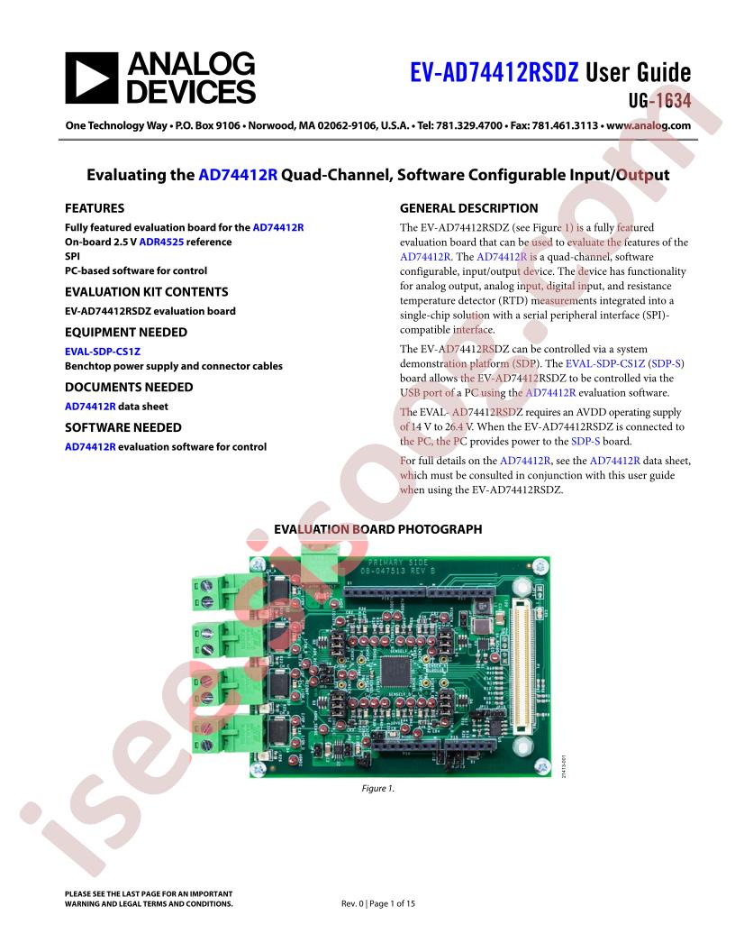 EV-AD74412RSDZ Guide