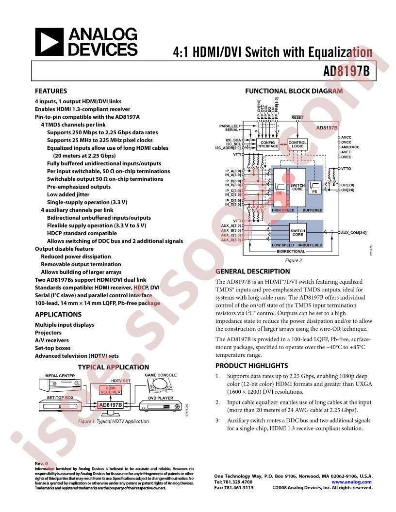 AD8197B