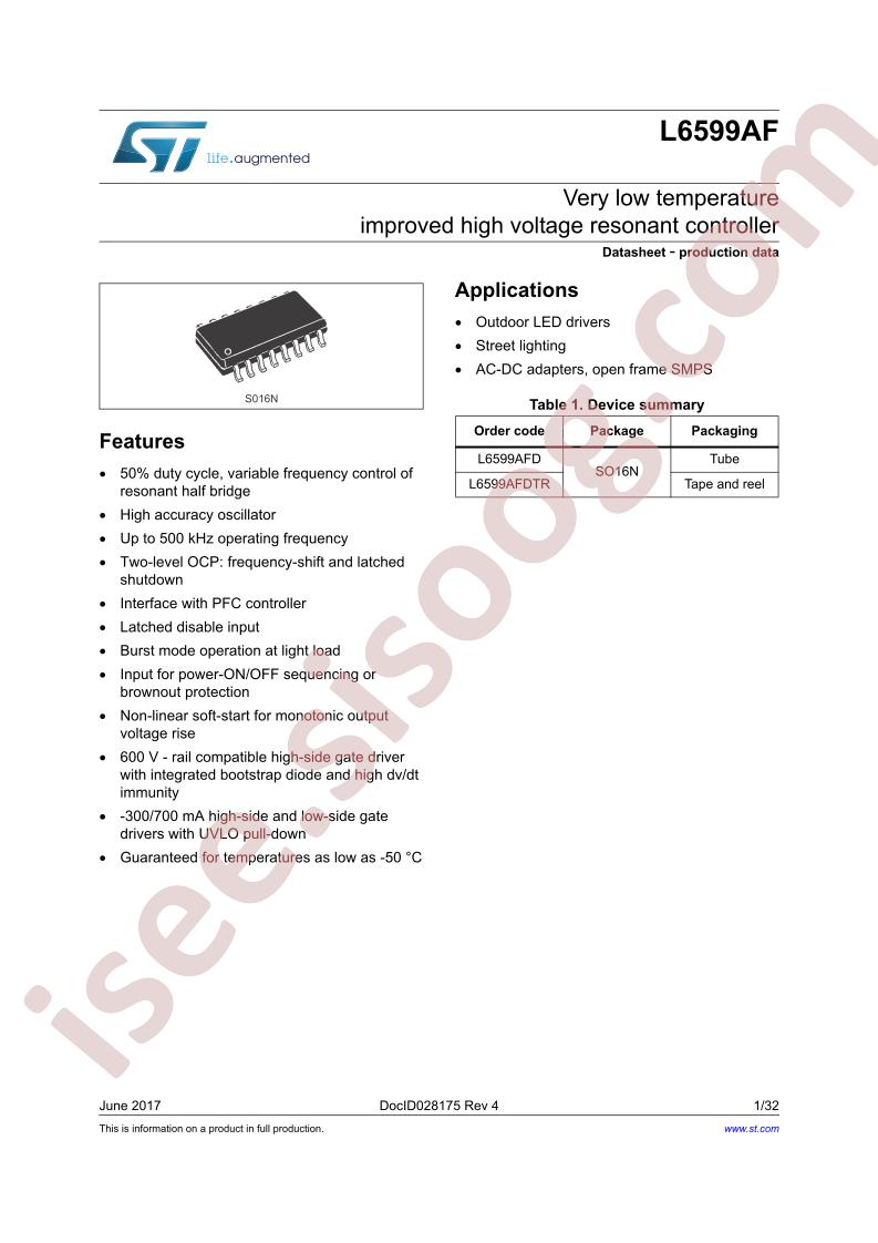 L6599AFD