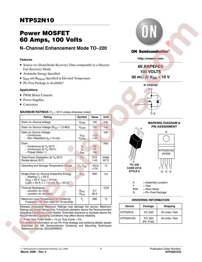 NTP52N10