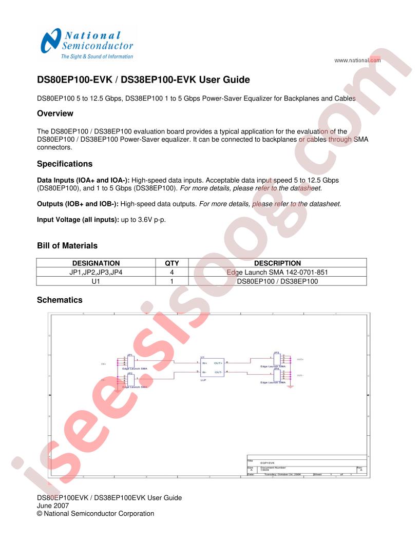 DS(80,38)EP100EVK User Guide