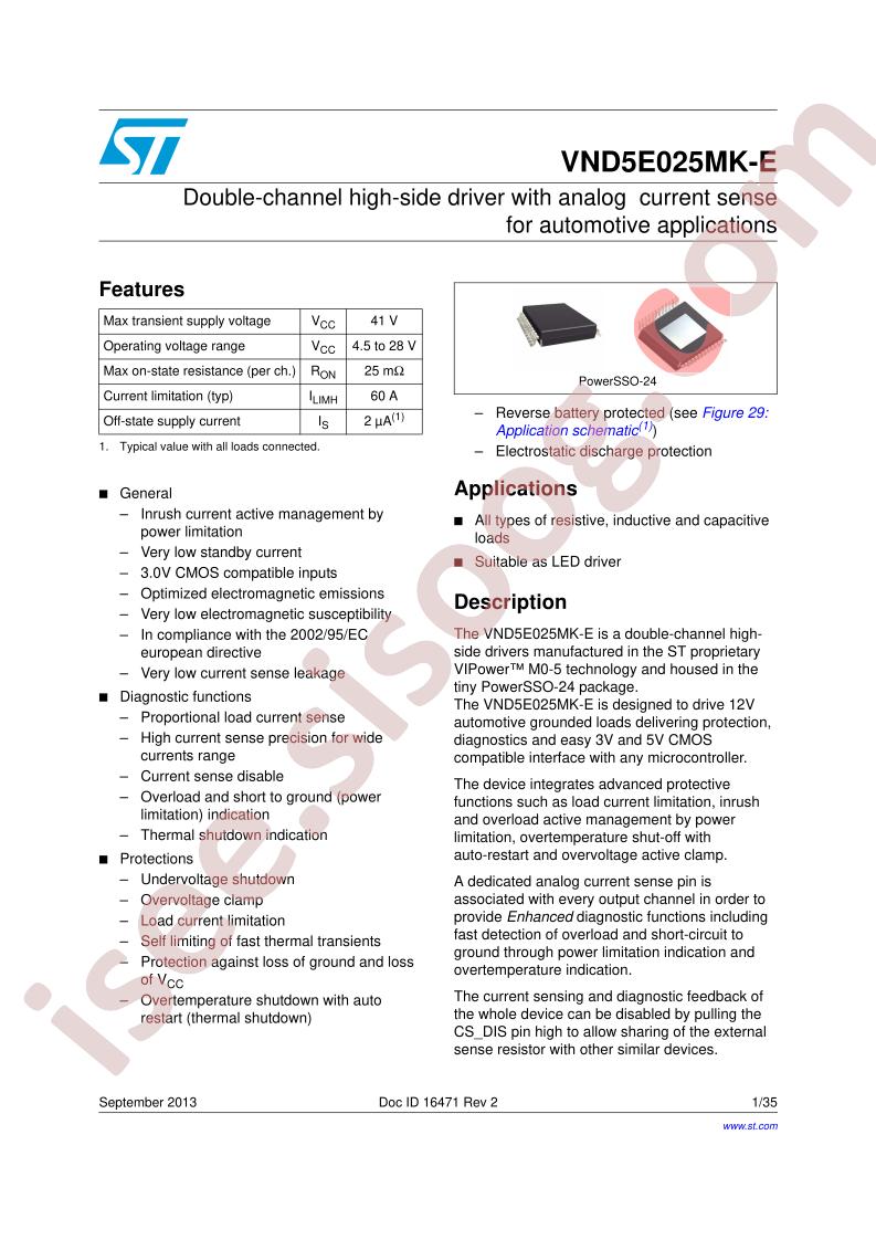 VND5E025MK-E