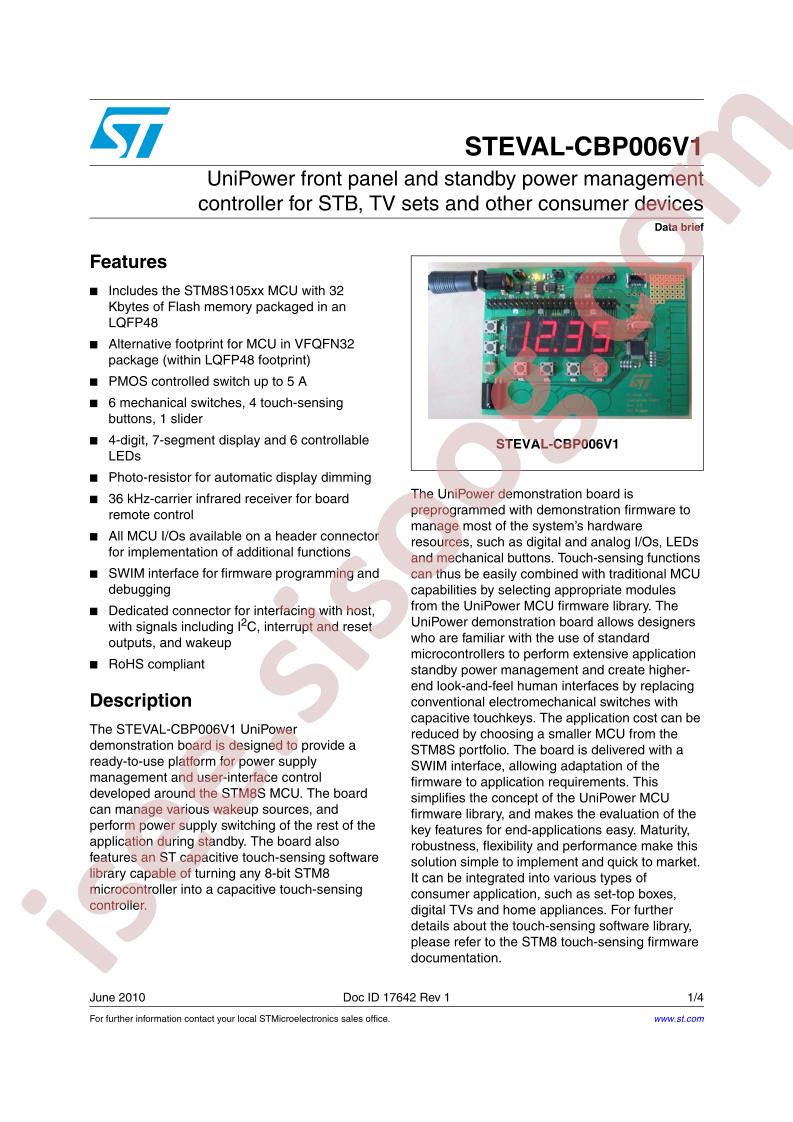 STEVAL-CBP006V1