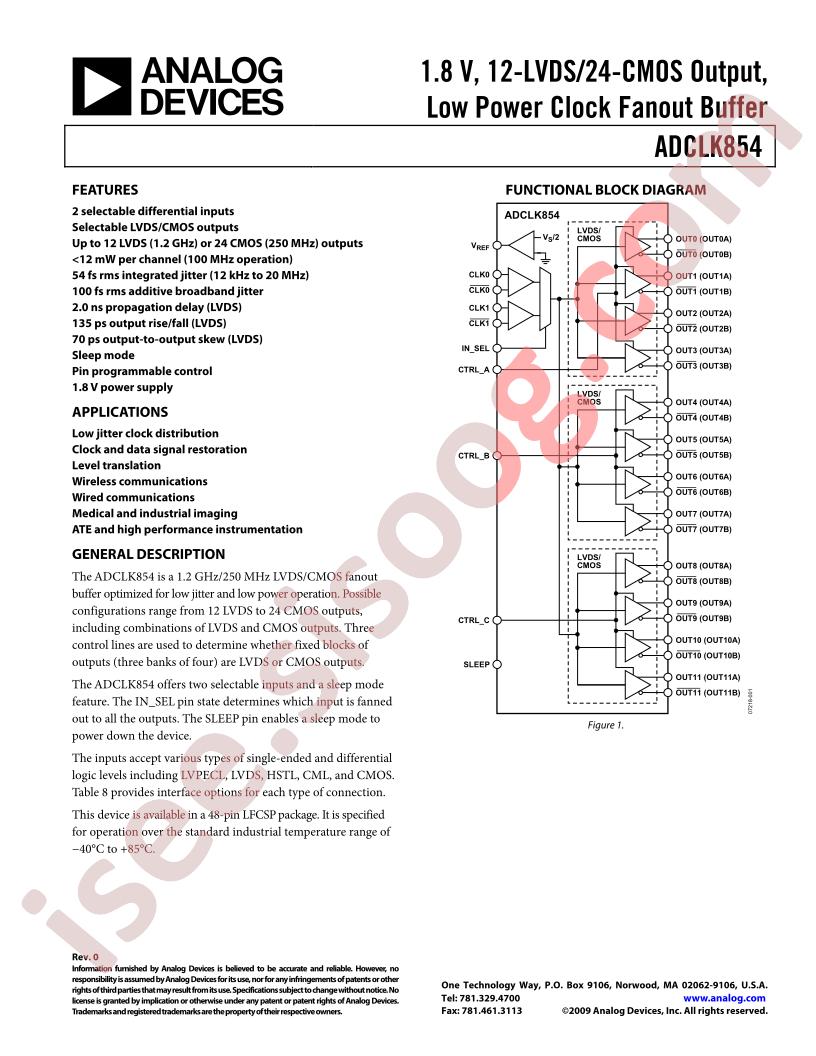 ADCLK854