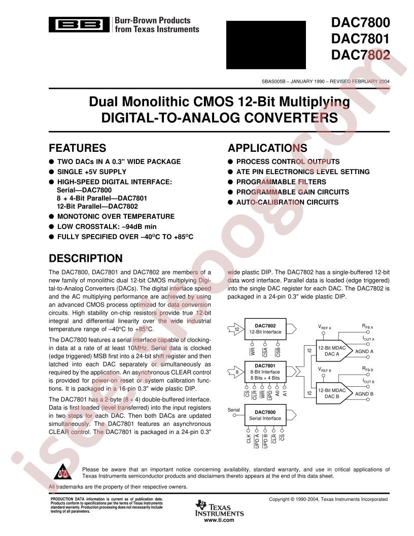 DAC7800-02