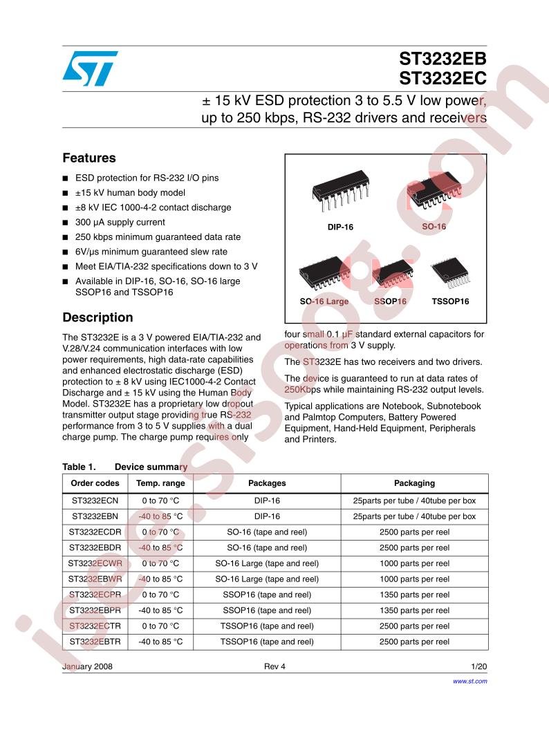 ST3232EB/C