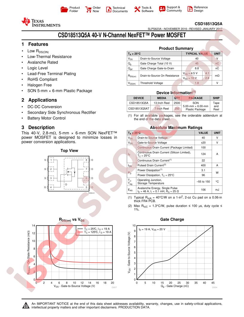 CSD18513Q5A