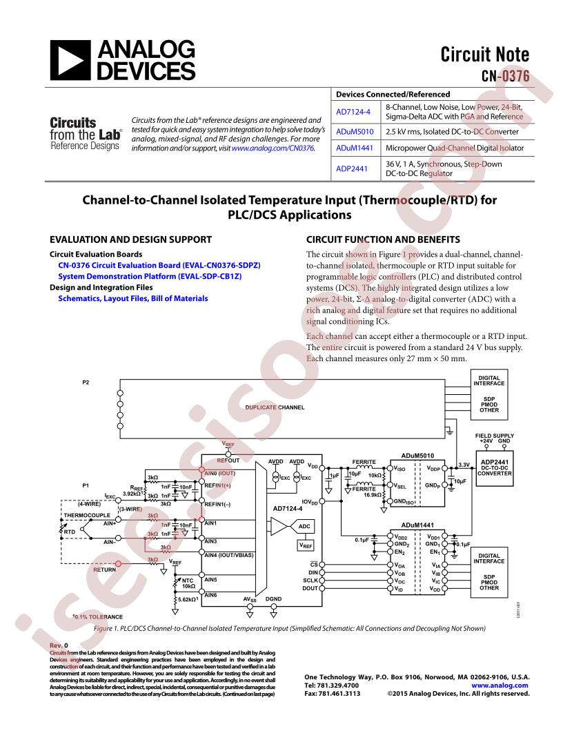 CN-0376 Circuit Note