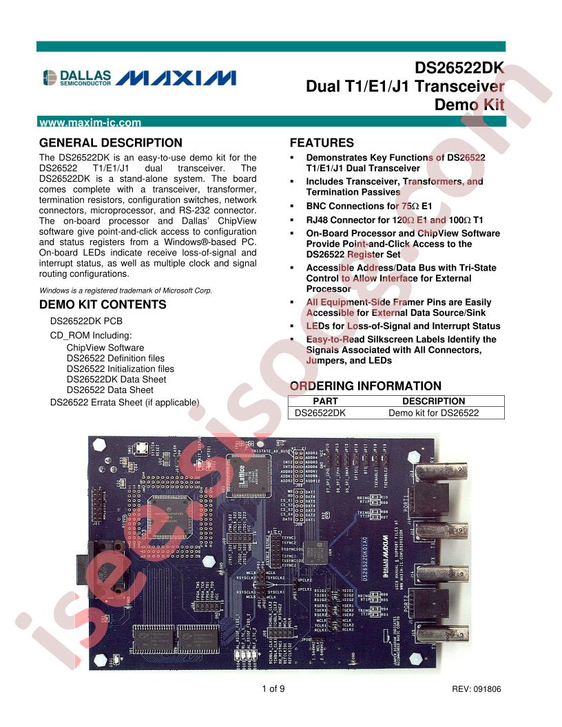 DS26522DK