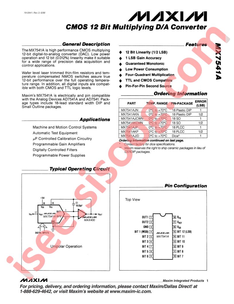 MX7541A