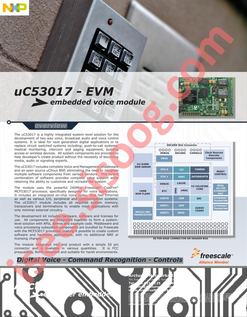 UC53017-EVM Fact Sheet