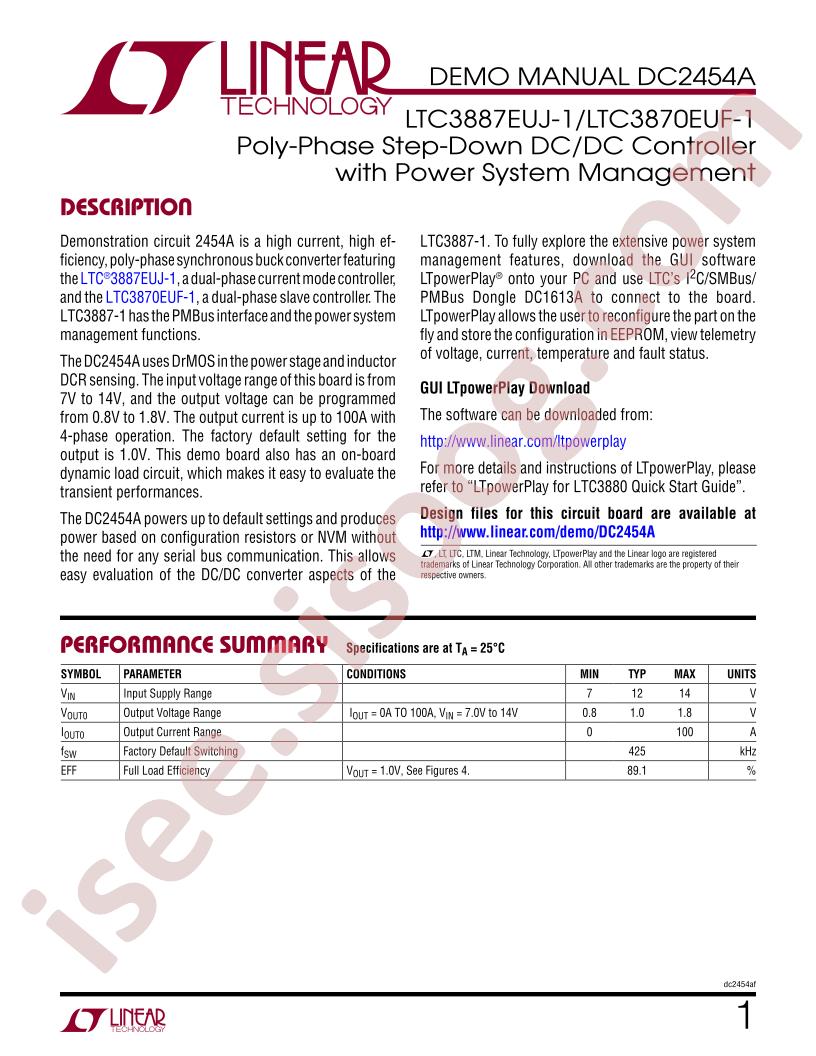 DC2454A Demo Manual