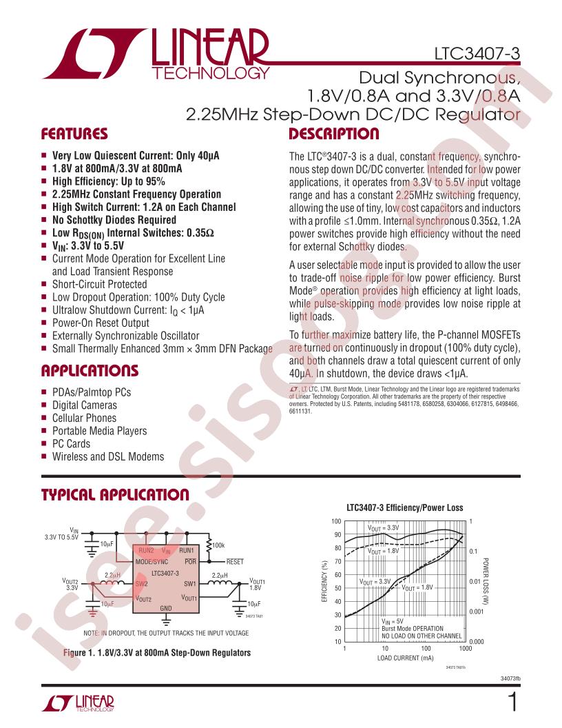 LTC3407-3