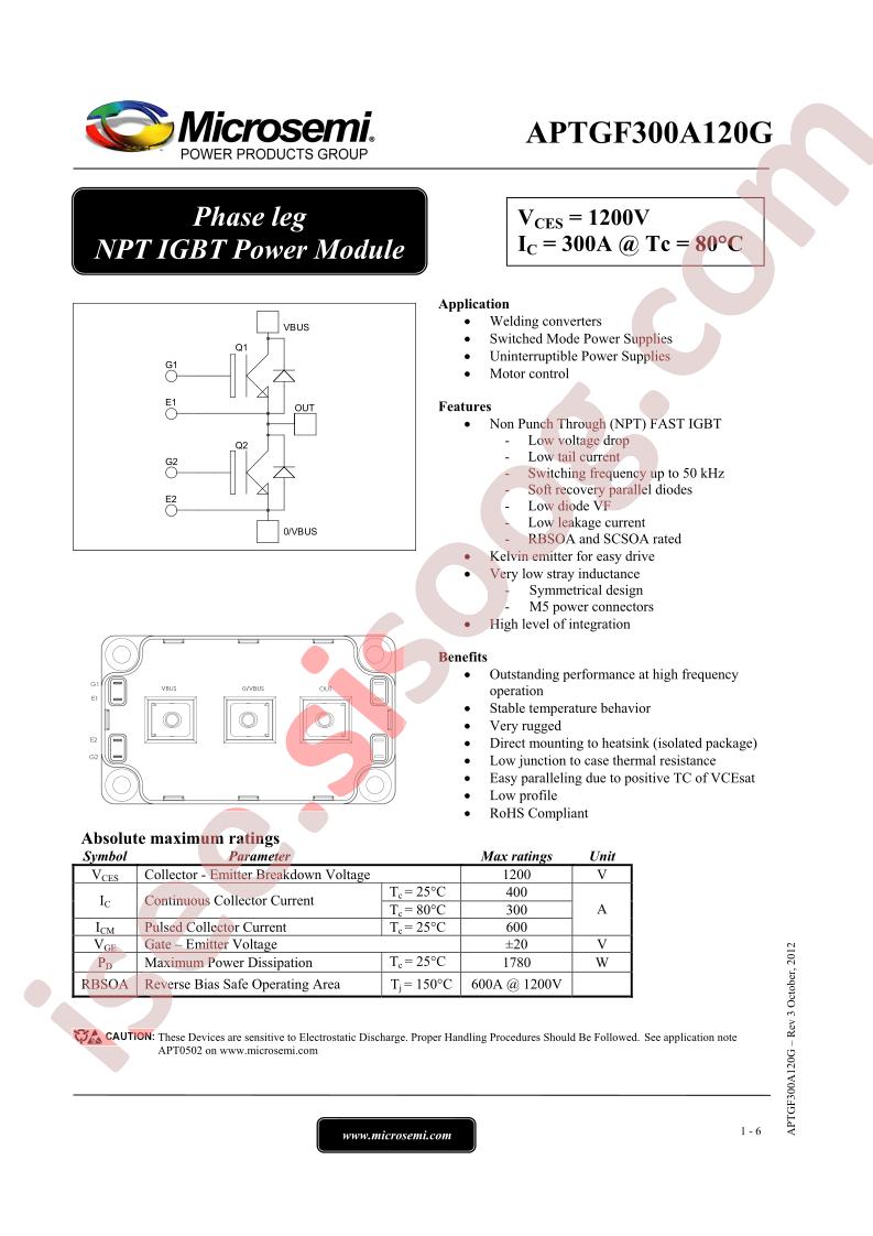 APTGF300A120G