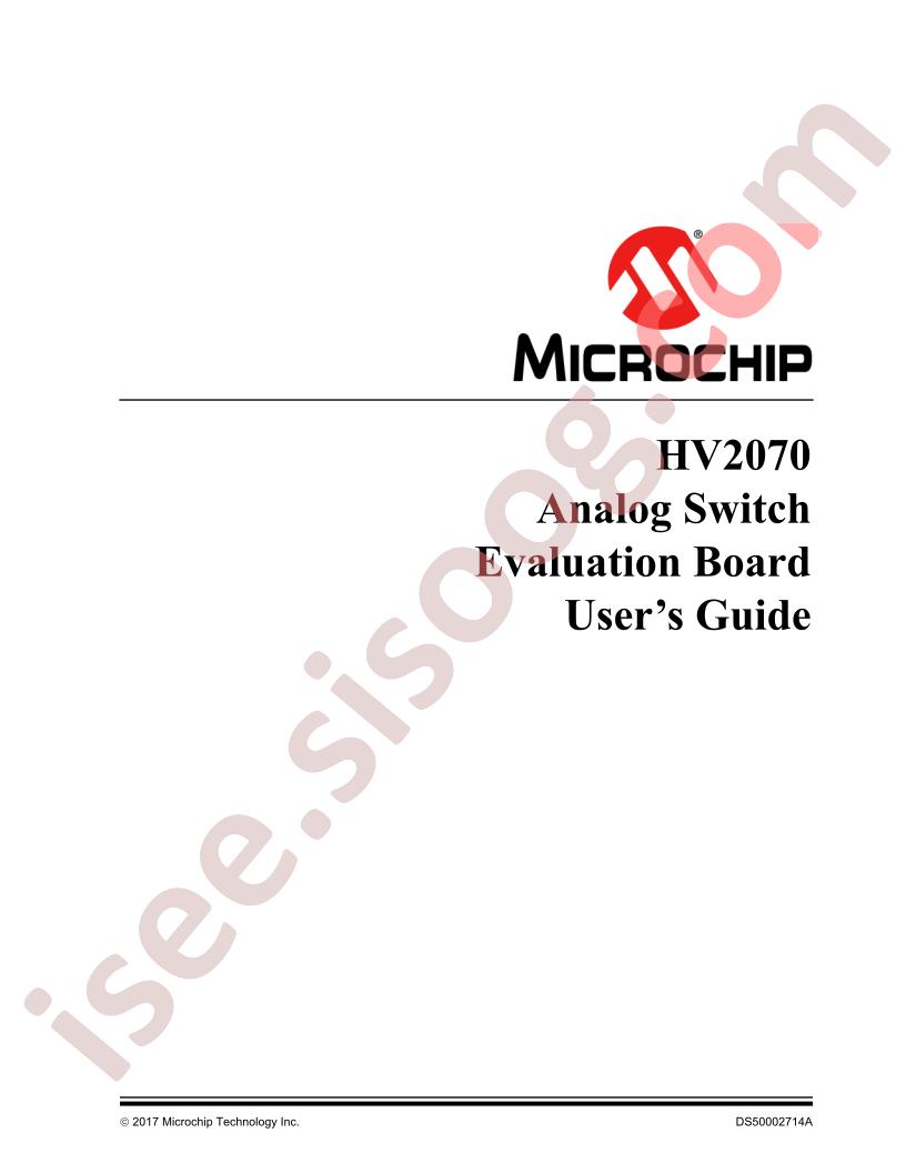 HV2070 Eval Board User Guide