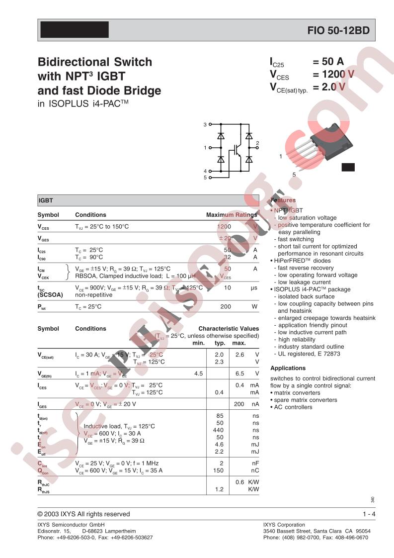 FIO50-12BD