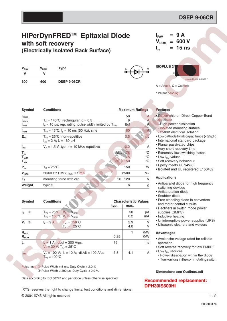 DSEP9-06CR