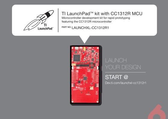 LAUNCHXL-CC1312R1 Quick Start Guide