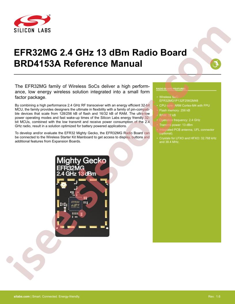 BRD4153A Reference Manual
