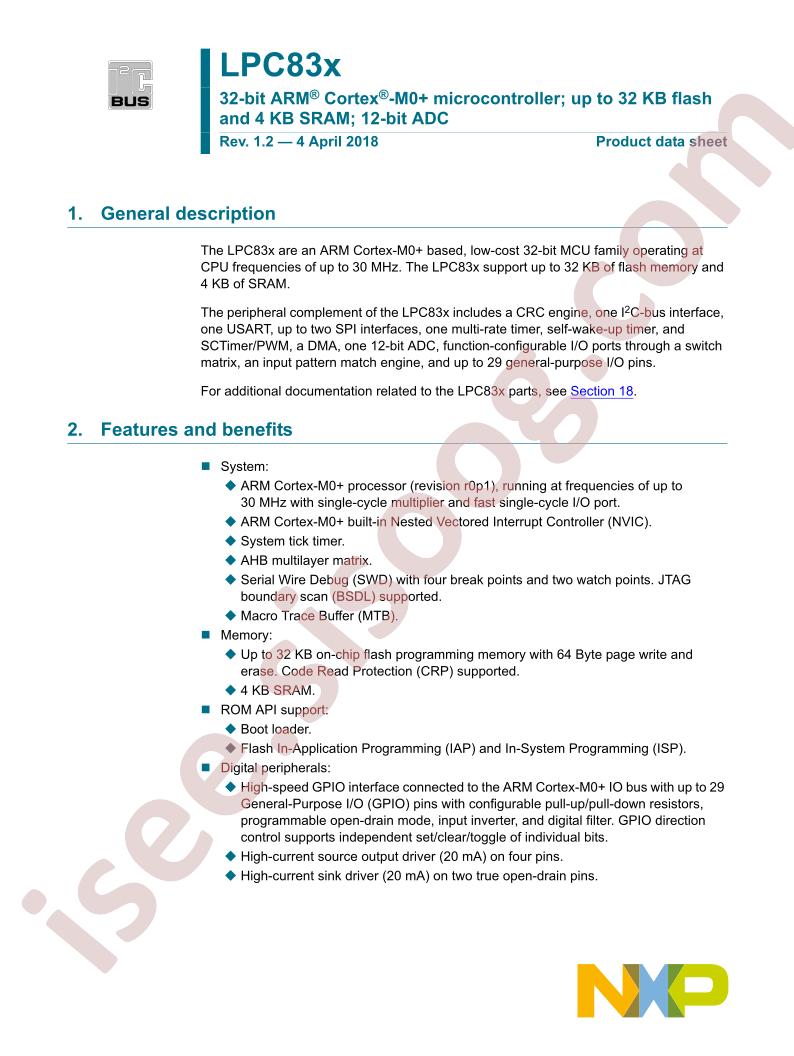 LPC83x