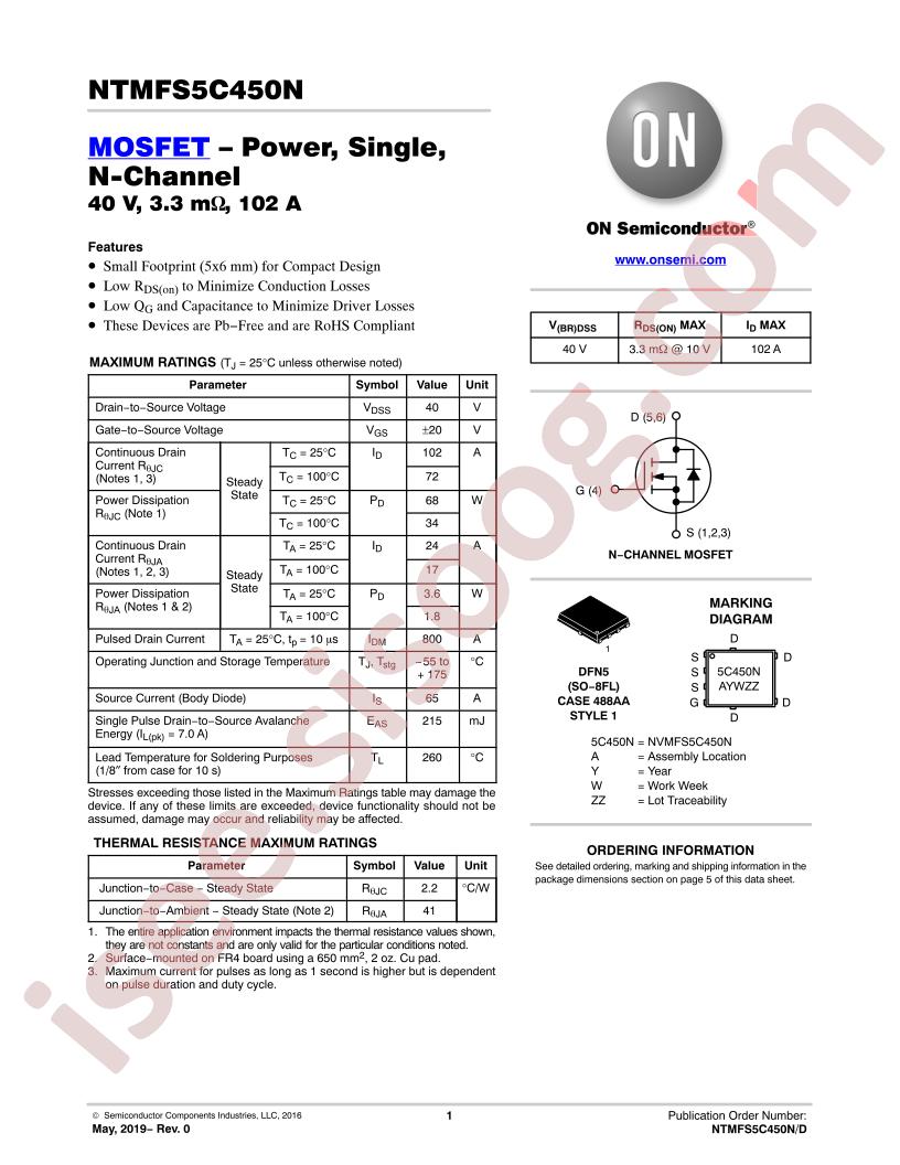 NTMFS5C450N